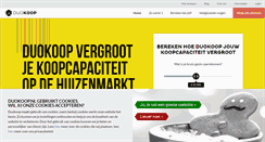 Desktop Screenshot of duokoop.nl